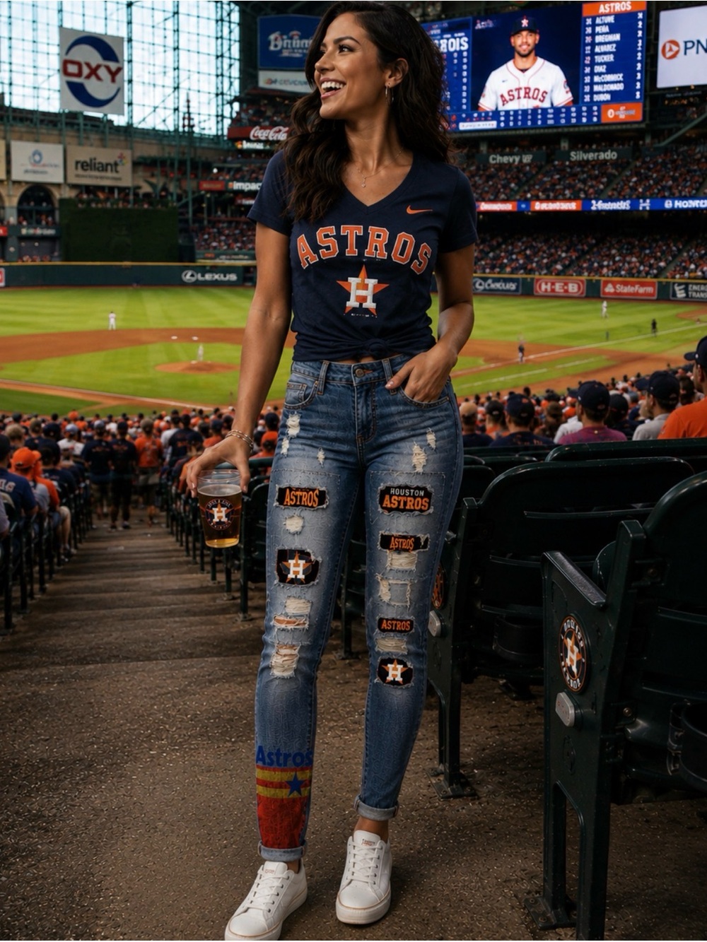 Houston Astros Jeans - Medium